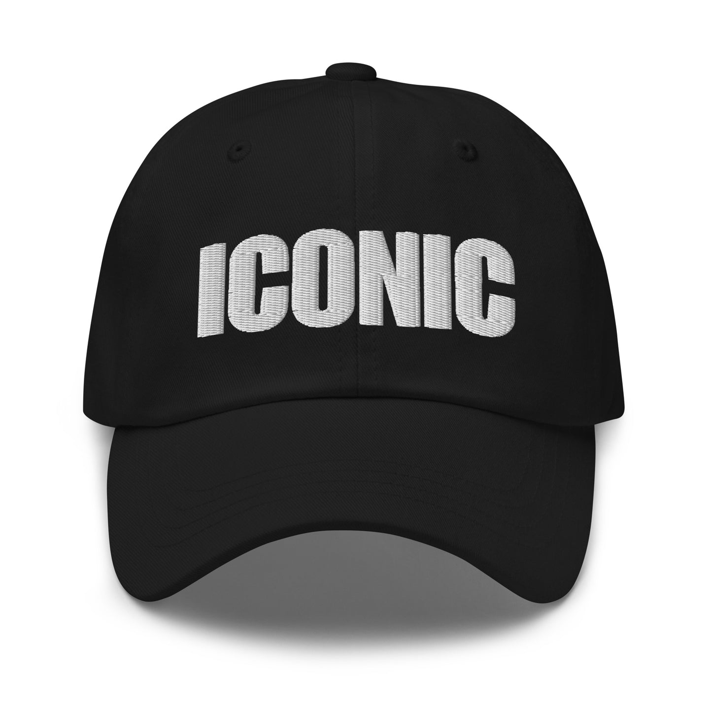 ICONIC Dad hat (White Stitching)