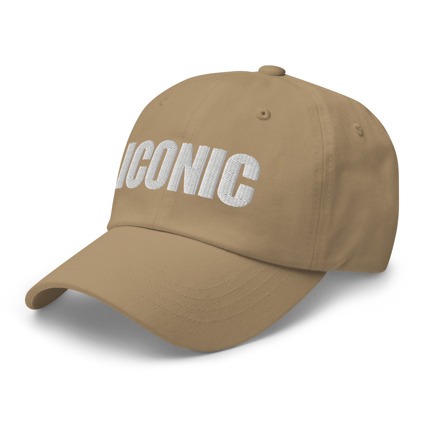 ICONIC Dad hat (White Stitching)