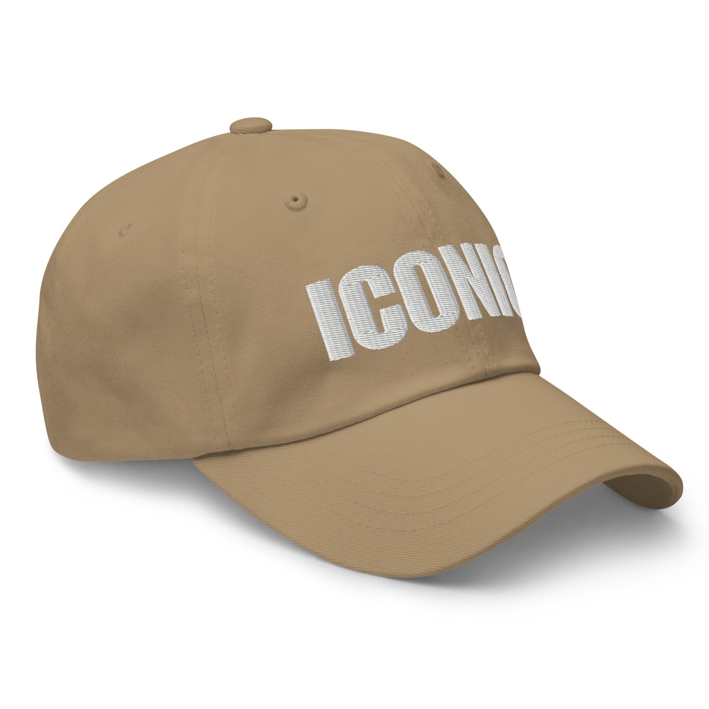 ICONIC Dad hat (White Stitching)