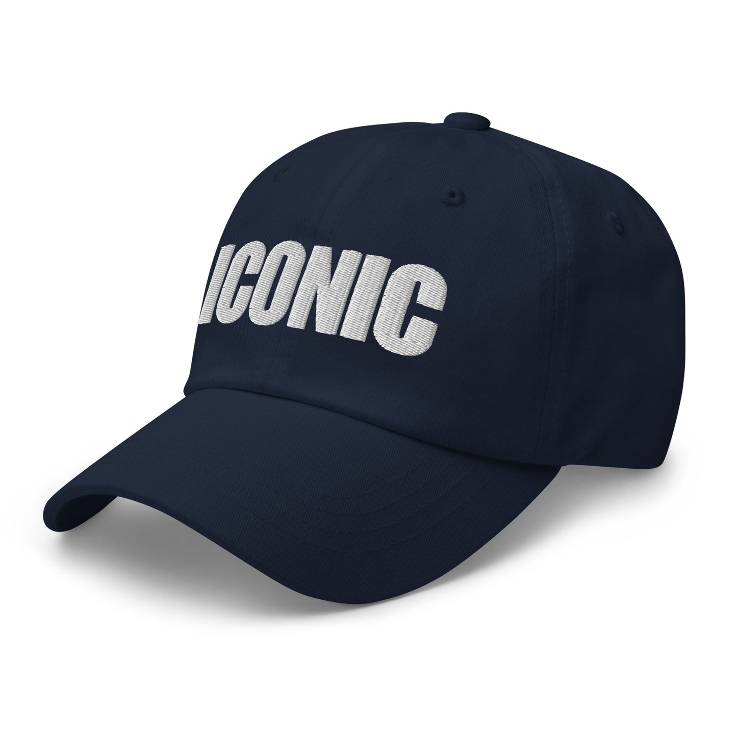 ICONIC Dad hat (White Stitching)