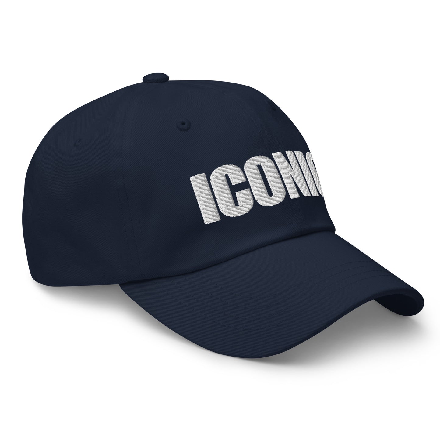 ICONIC Dad hat (White Stitching)