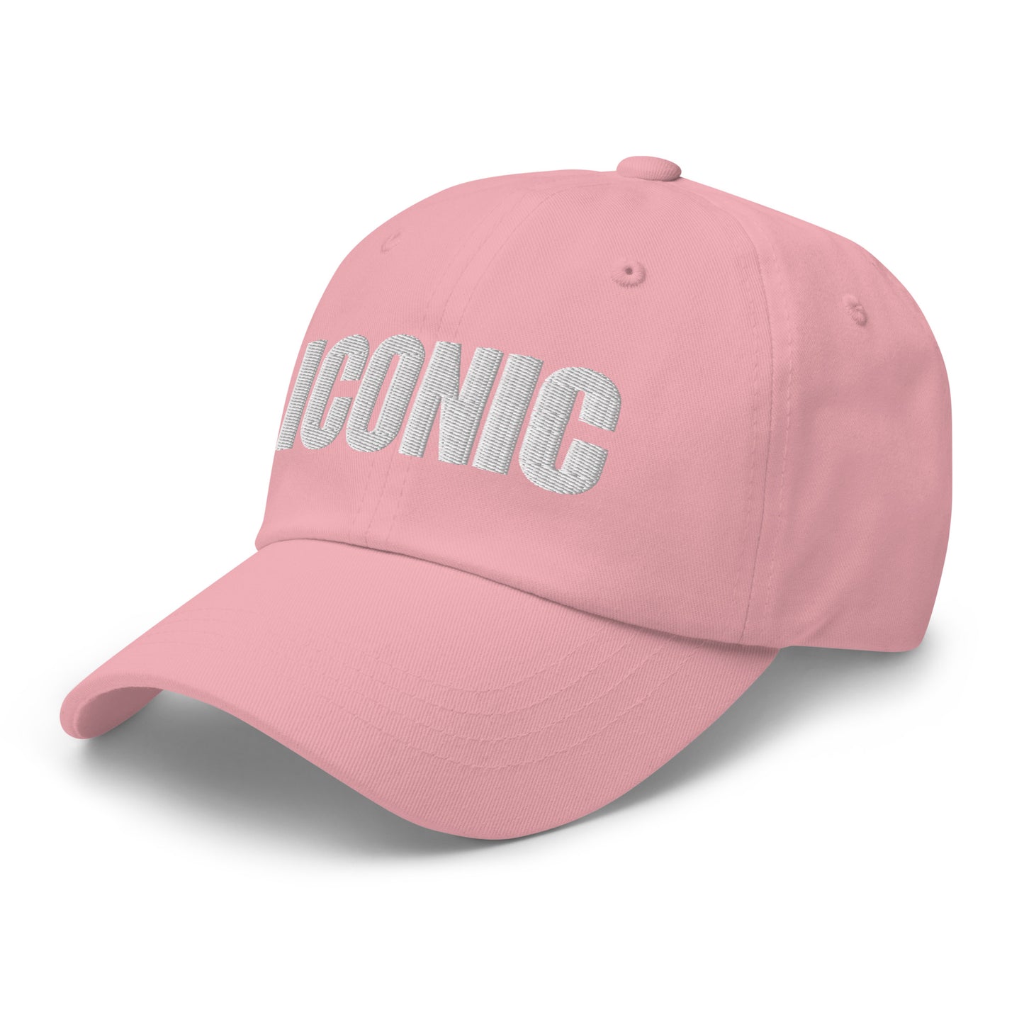 ICONIC Dad hat (White Stitching)