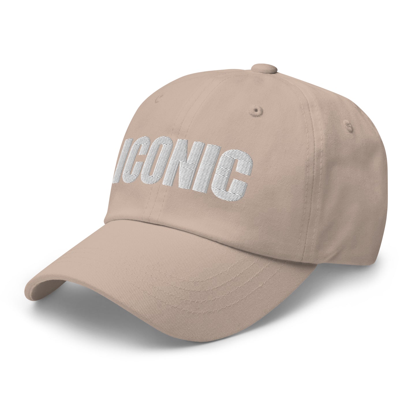 ICONIC Dad hat (White Stitching)