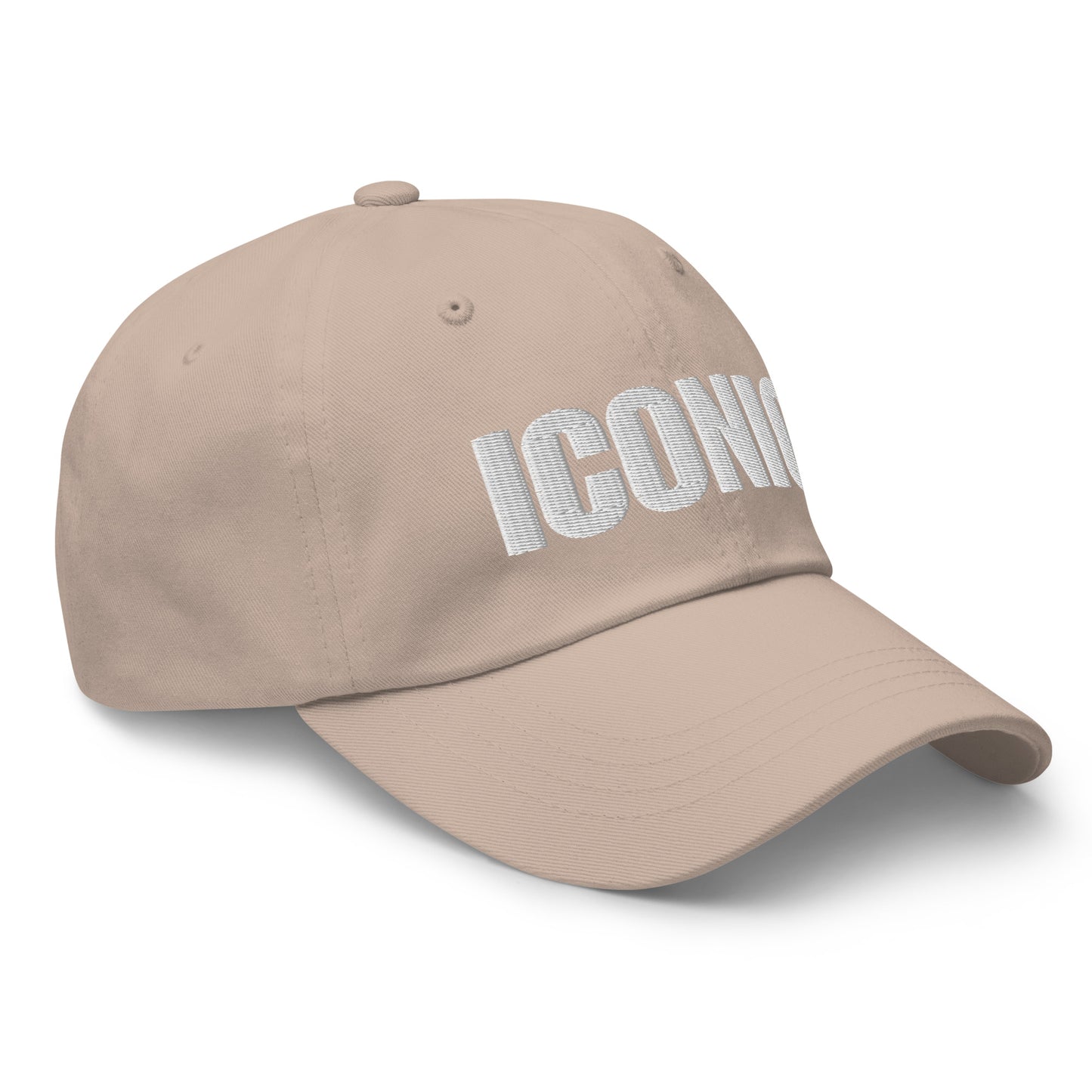 ICONIC Dad hat (White Stitching)