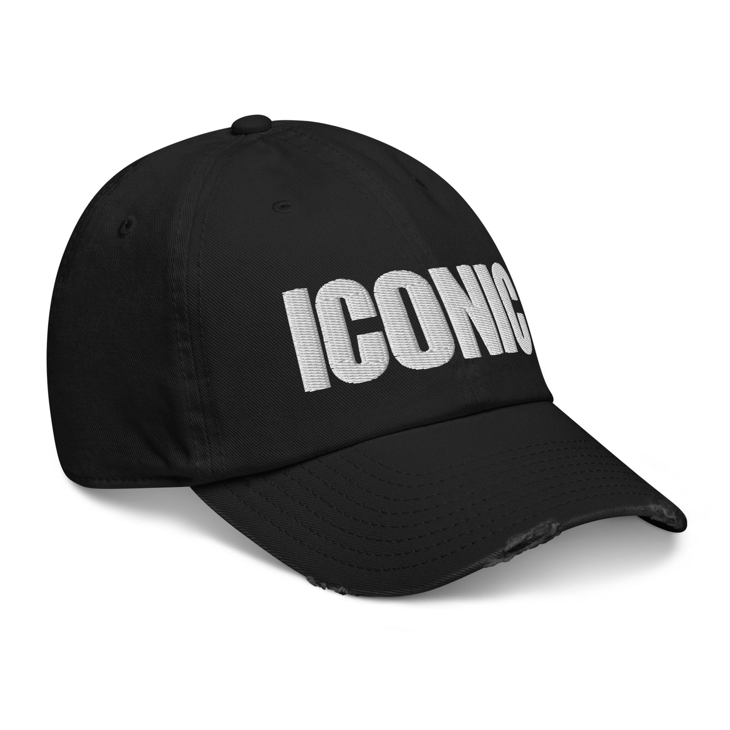 ICONIC Distressed Baseball Cap