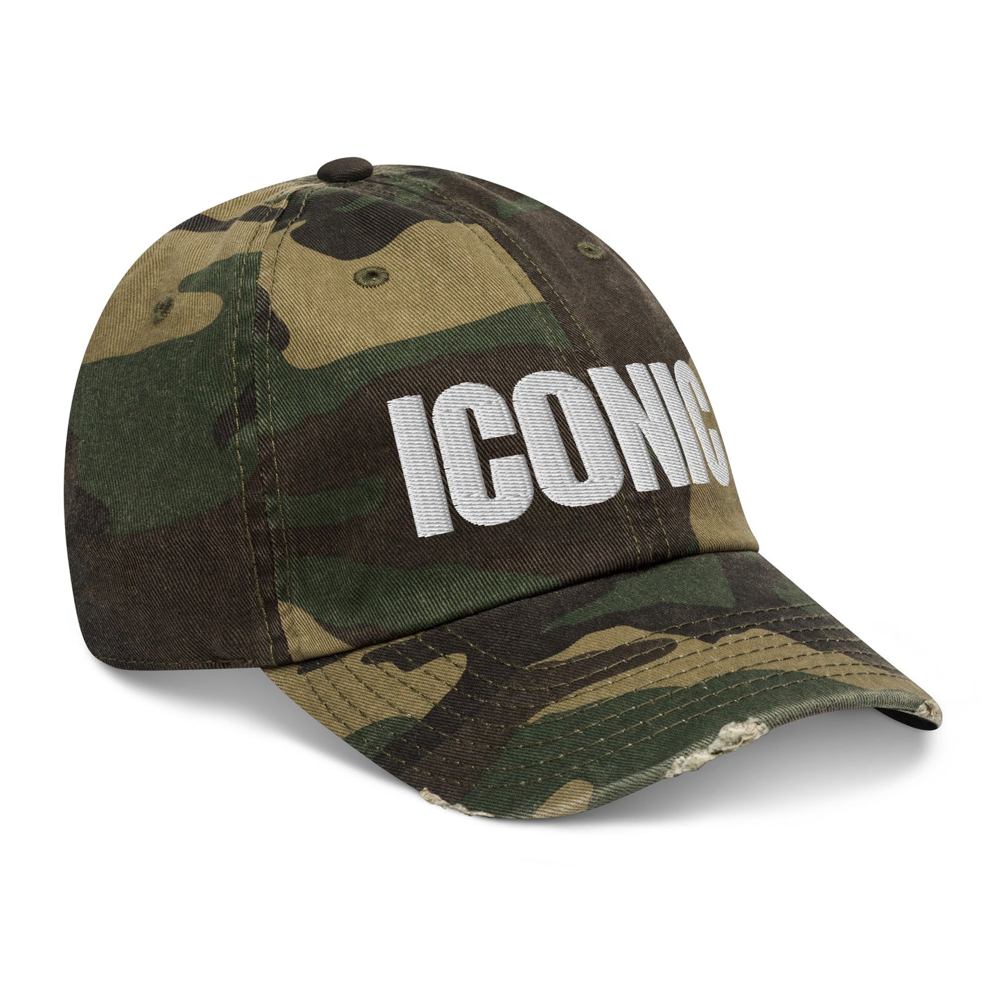 ICONIC Distressed Baseball Cap