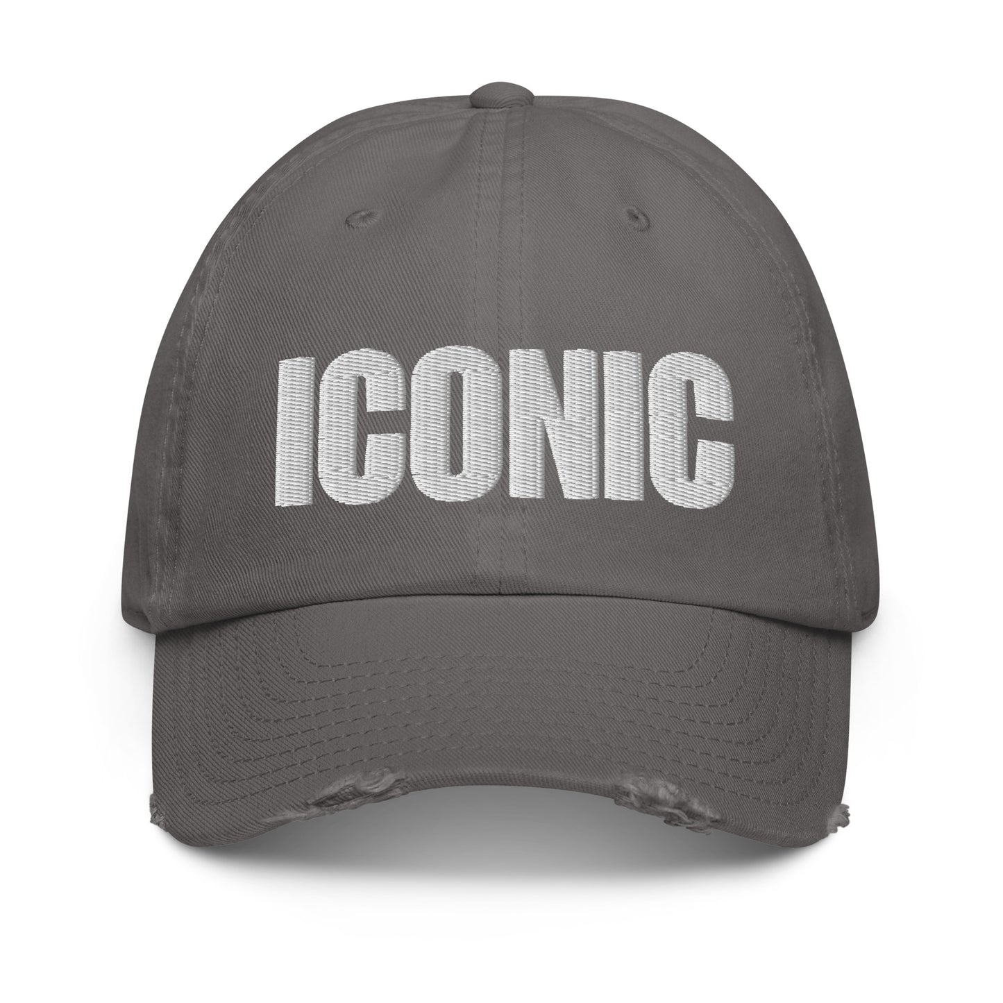 ICONIC Distressed Baseball Cap