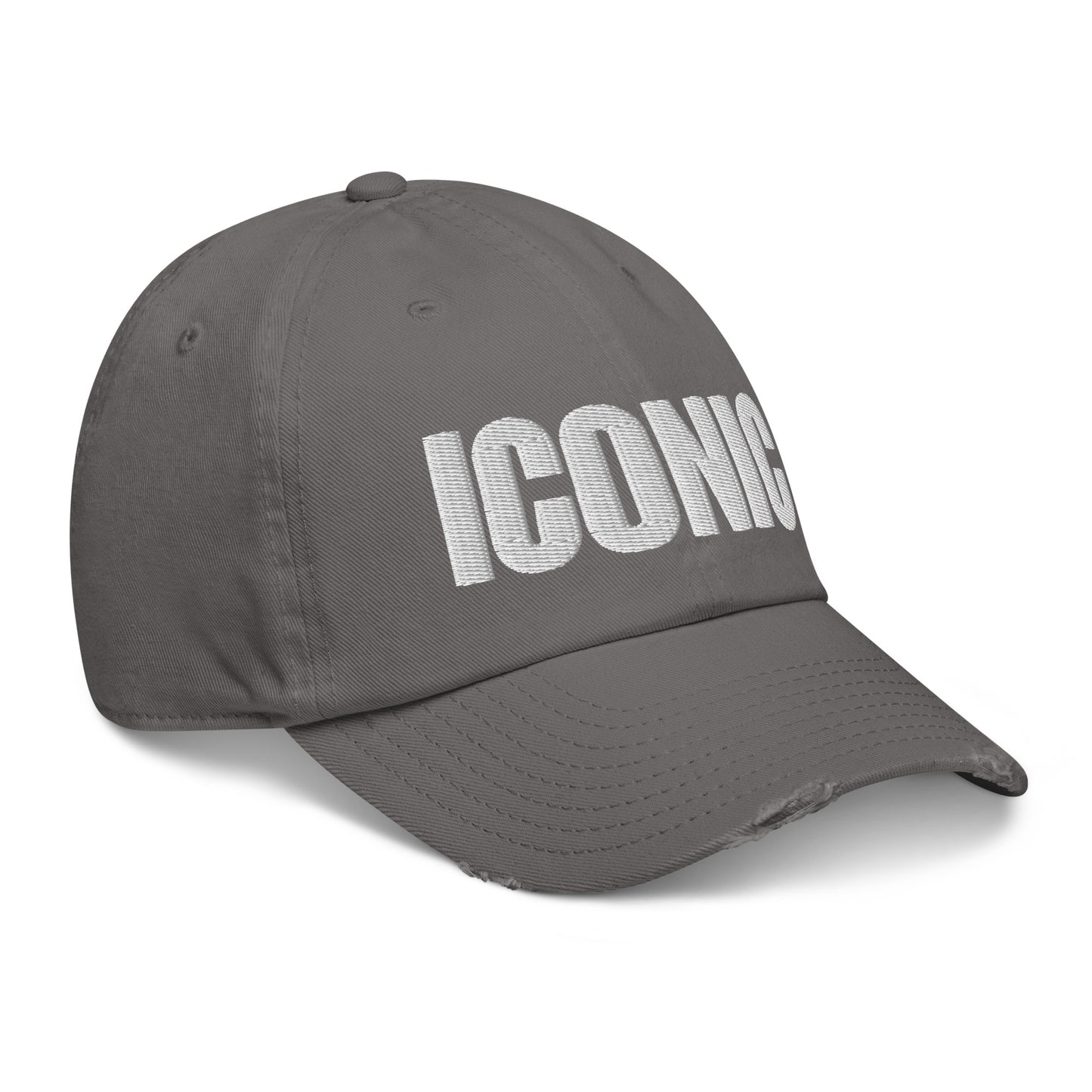 ICONIC Distressed Baseball Cap