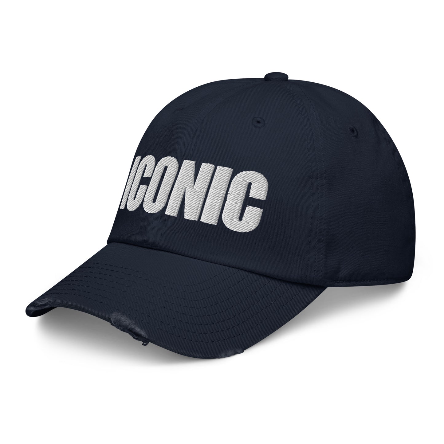 ICONIC Distressed Baseball Cap