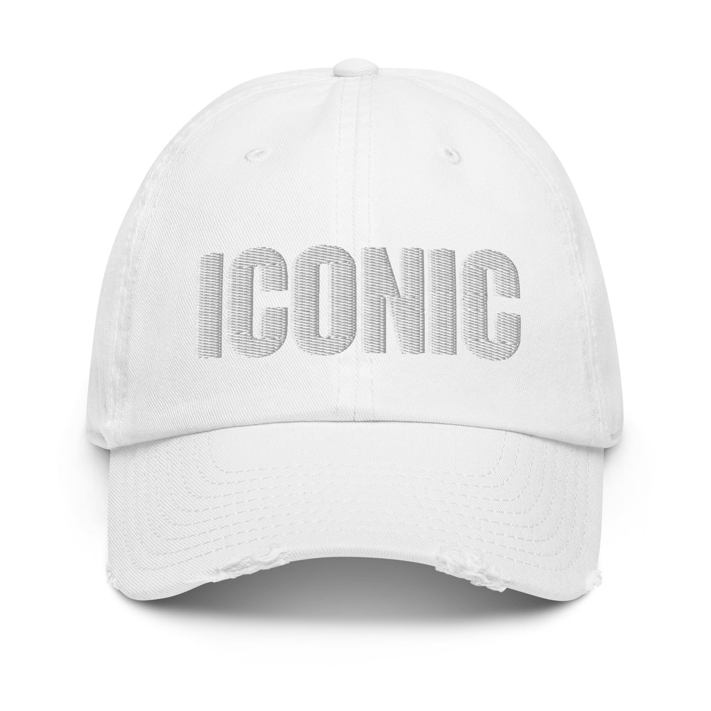 ICONIC Distressed Baseball Cap