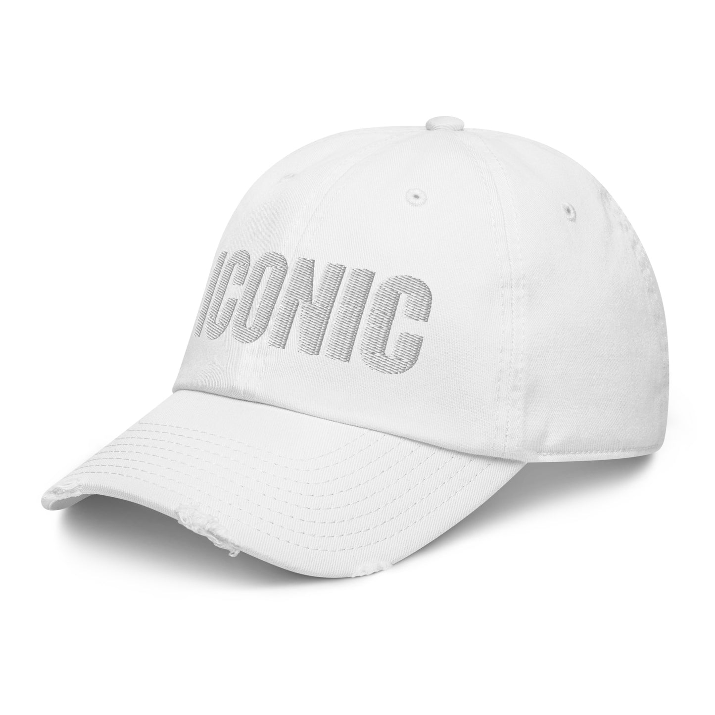 ICONIC Distressed Baseball Cap