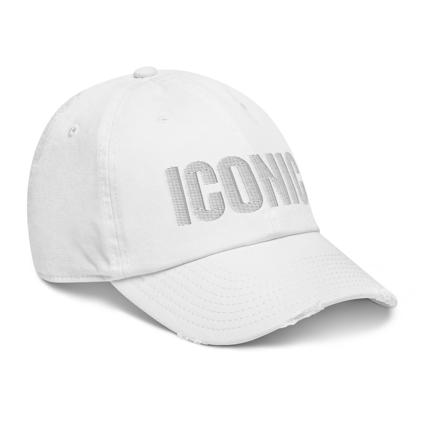 ICONIC Distressed Baseball Cap