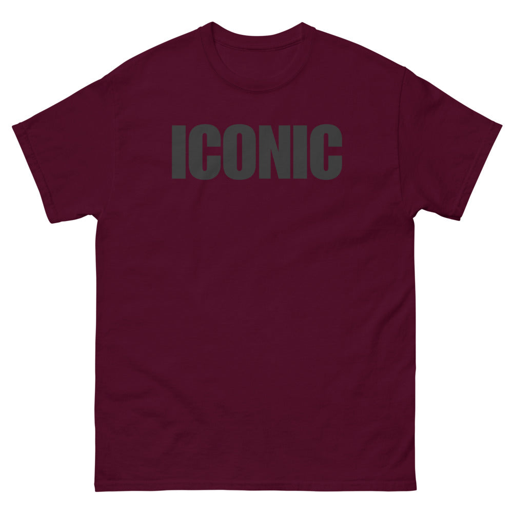 ICONIC Men's HEAVYWEIGHT Tee (Black Logo)