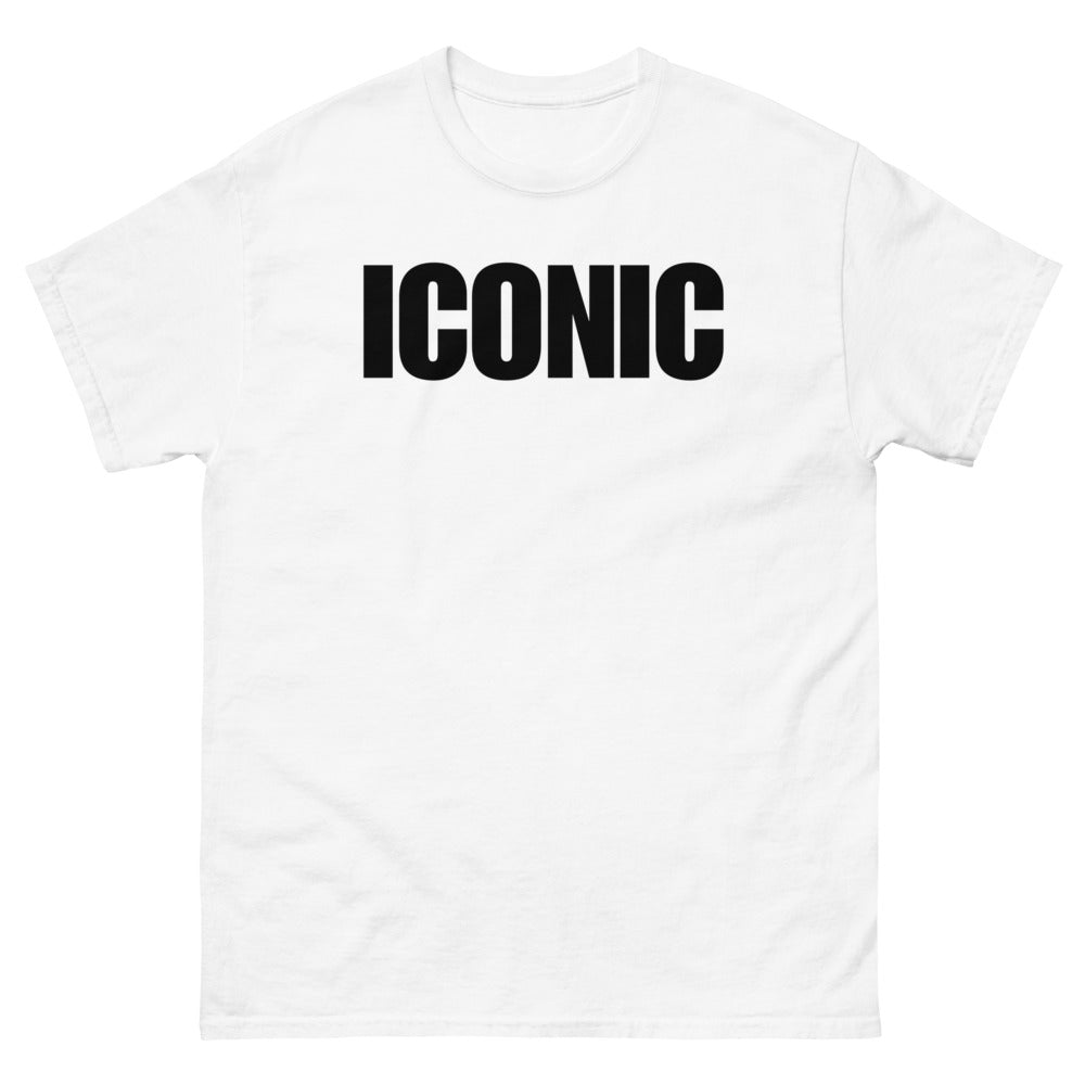 ICONIC Men's HEAVYWEIGHT Tee (Black Logo)