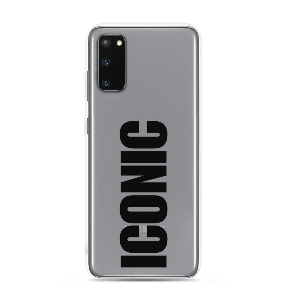 ICONIC Samsung Clear Phone Case