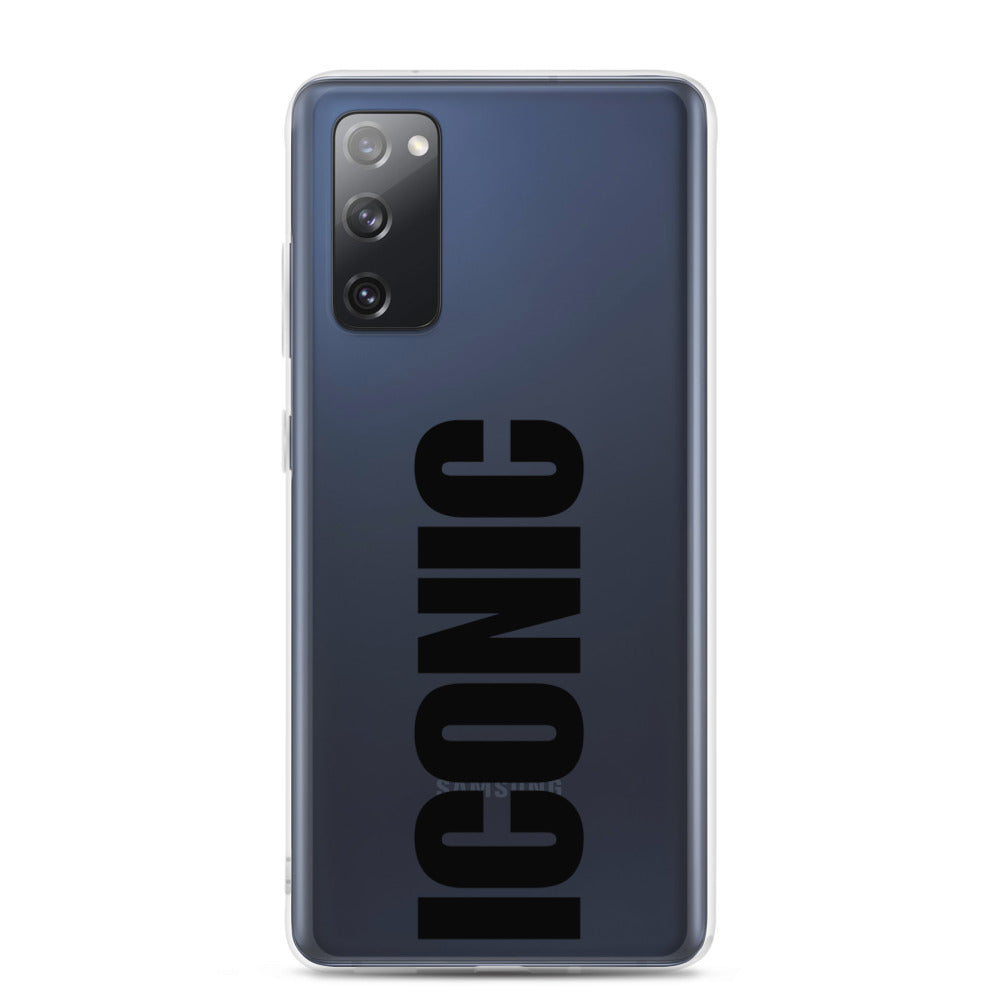 ICONIC Samsung Clear Phone Case