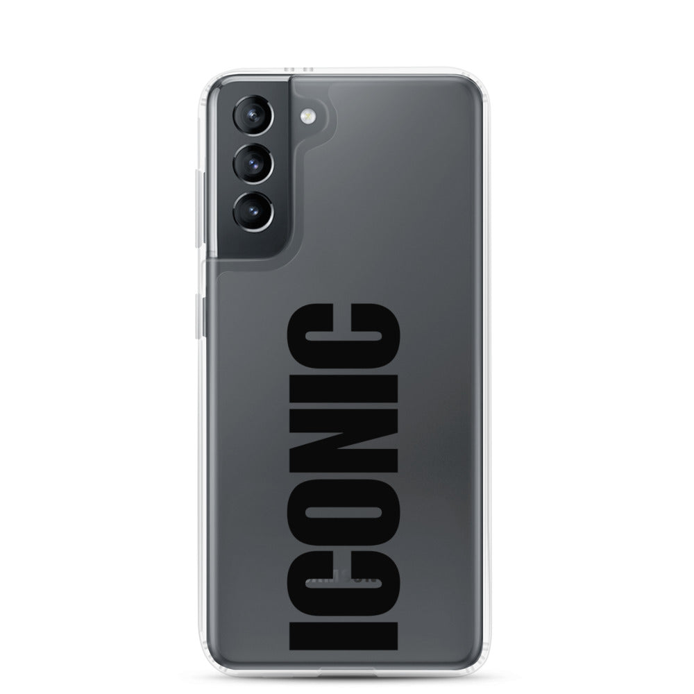 ICONIC Samsung Clear Phone Case