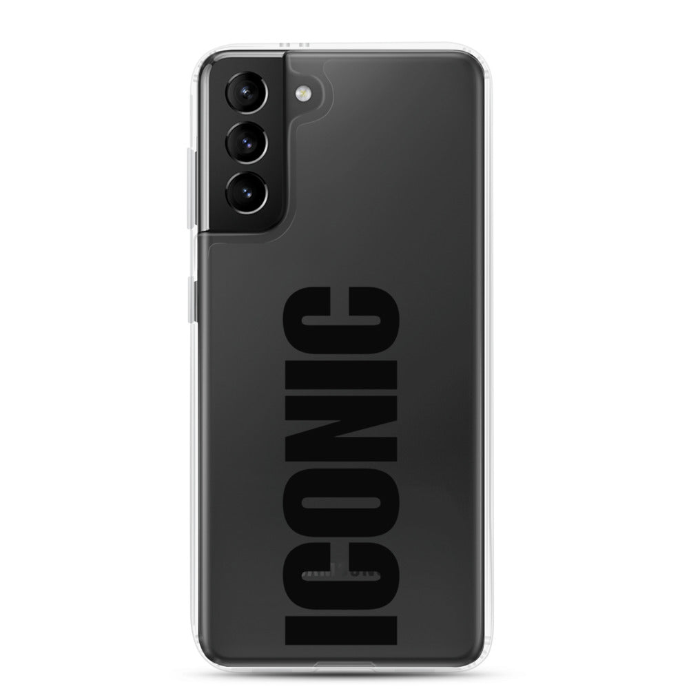 ICONIC Samsung Clear Phone Case