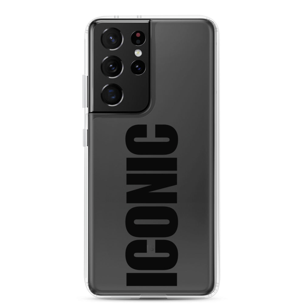 ICONIC Samsung Clear Phone Case