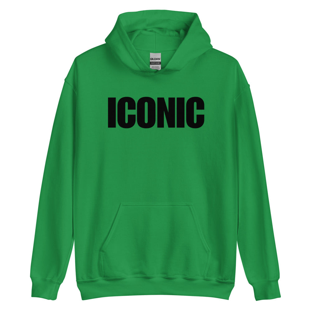 ICONIC Hoodie (Unisex) (Black Logo)