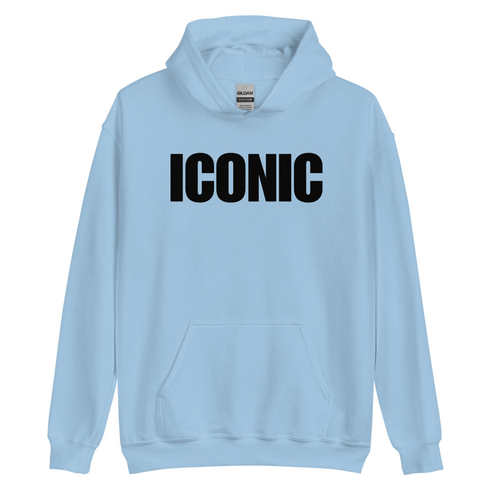 ICONIC Hoodie (Unisex) (Black Logo)