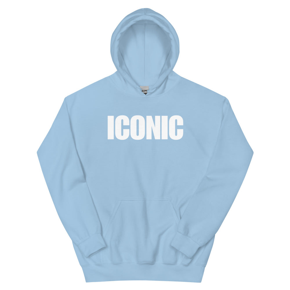 ICONIC Hoodie (Unisex) (White Logo)