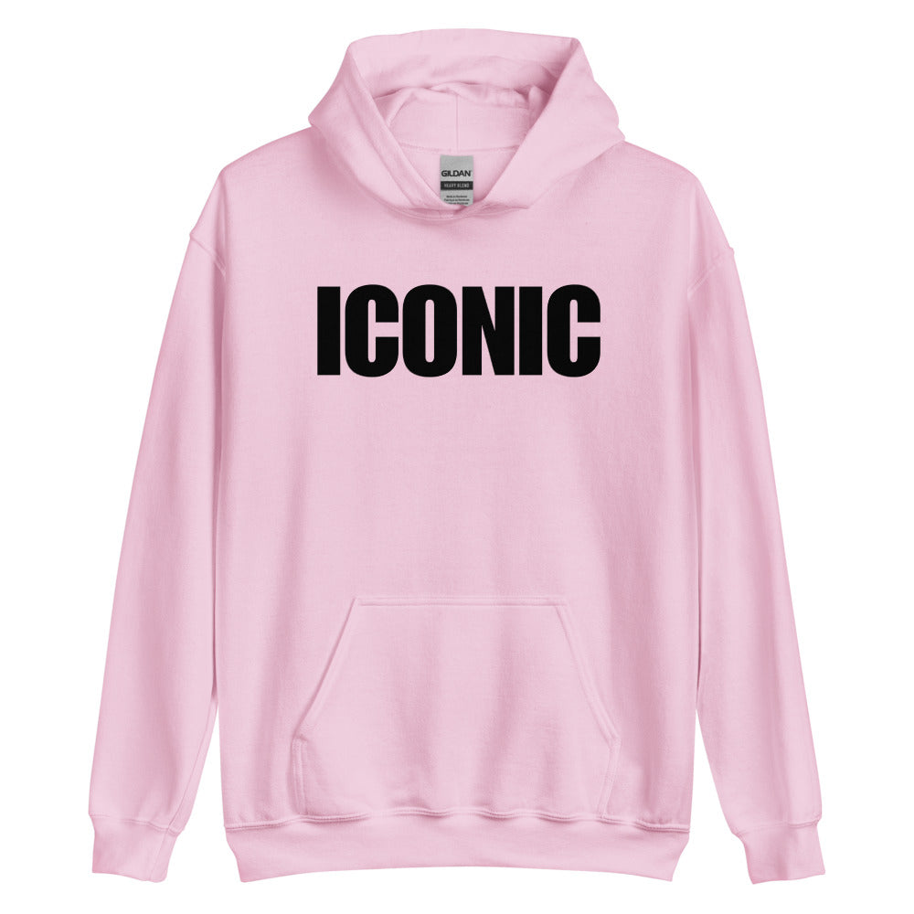 ICONIC Hoodie (Unisex) (Black Logo)