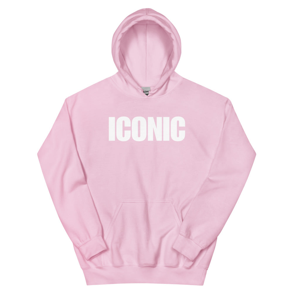 ICONIC Hoodie (Unisex) (White Logo)