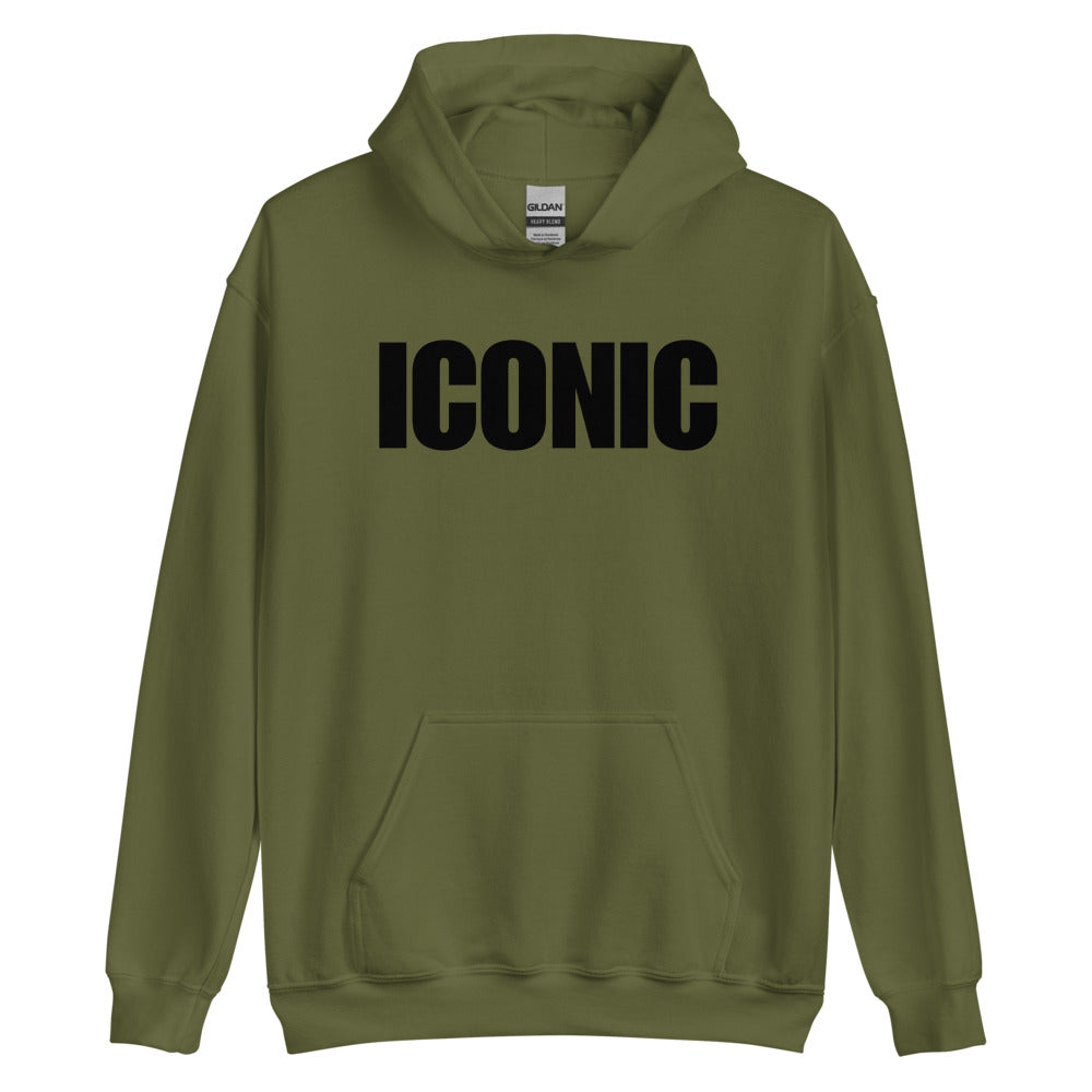 ICONIC Hoodie (Unisex) (Black Logo)