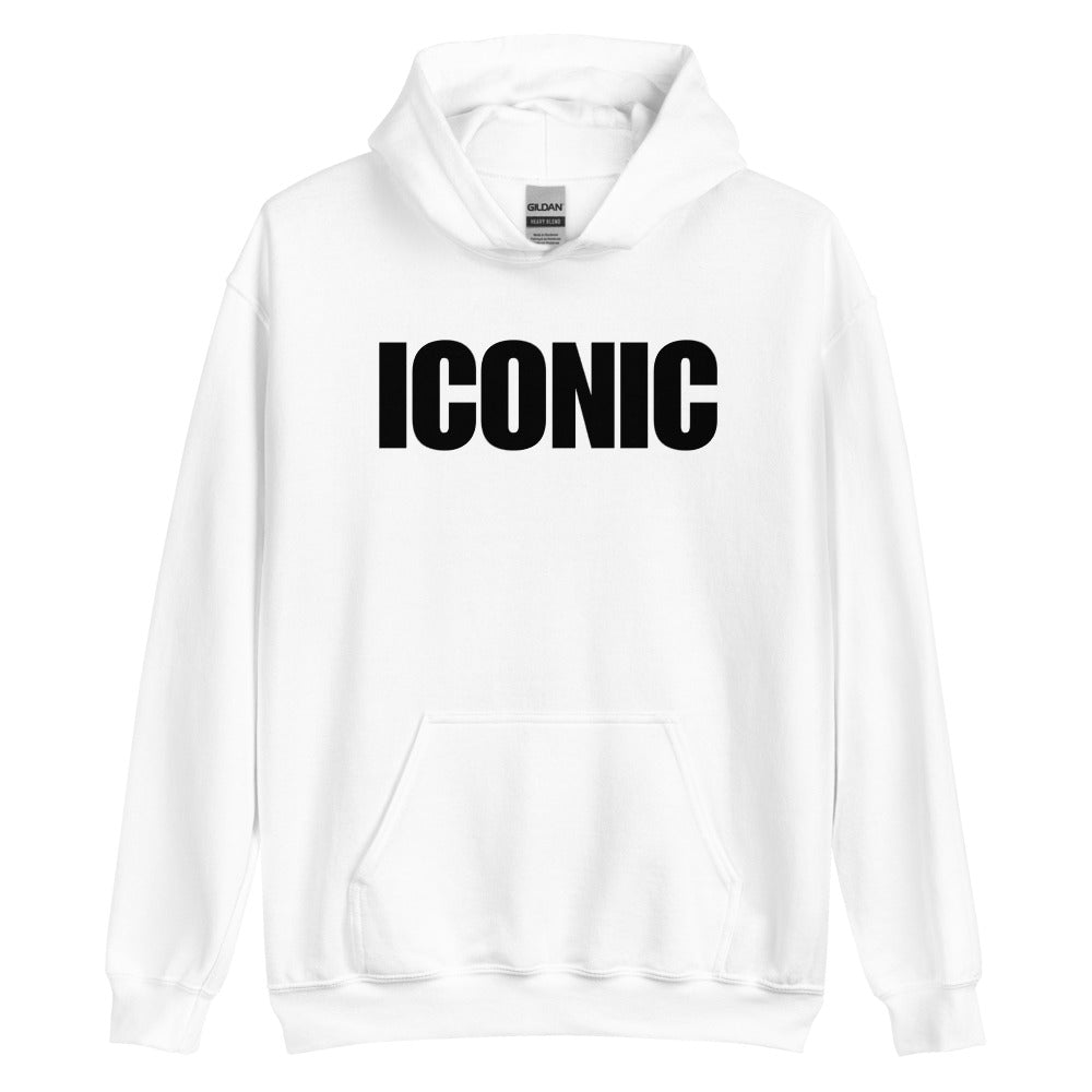 ICONIC Hoodie (Unisex) (Black Logo)