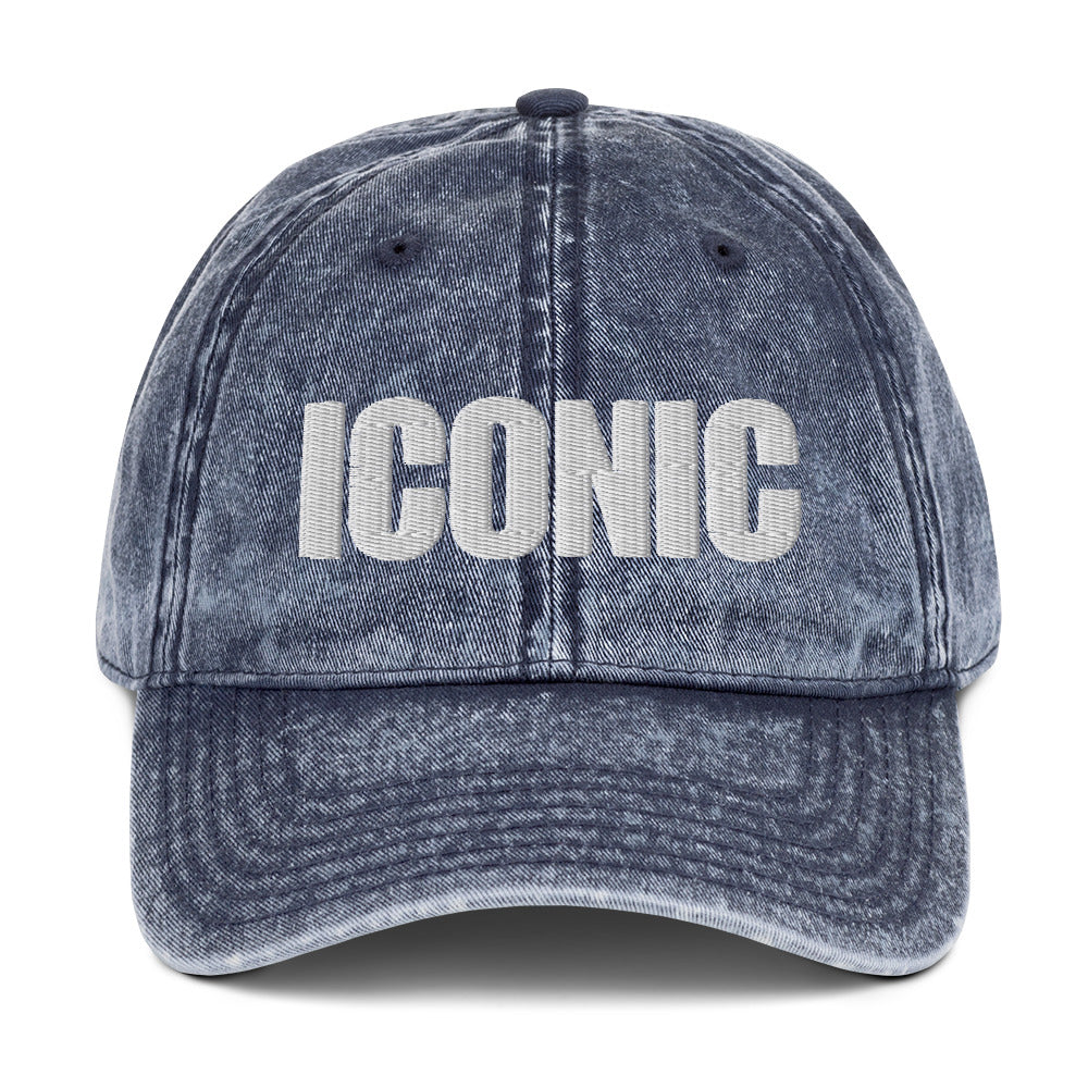 ICONIC Vintage Cotton Twill Cap